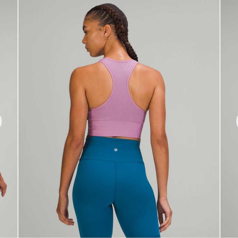 lululemon athletica Ebb to Train Bra in Lavender